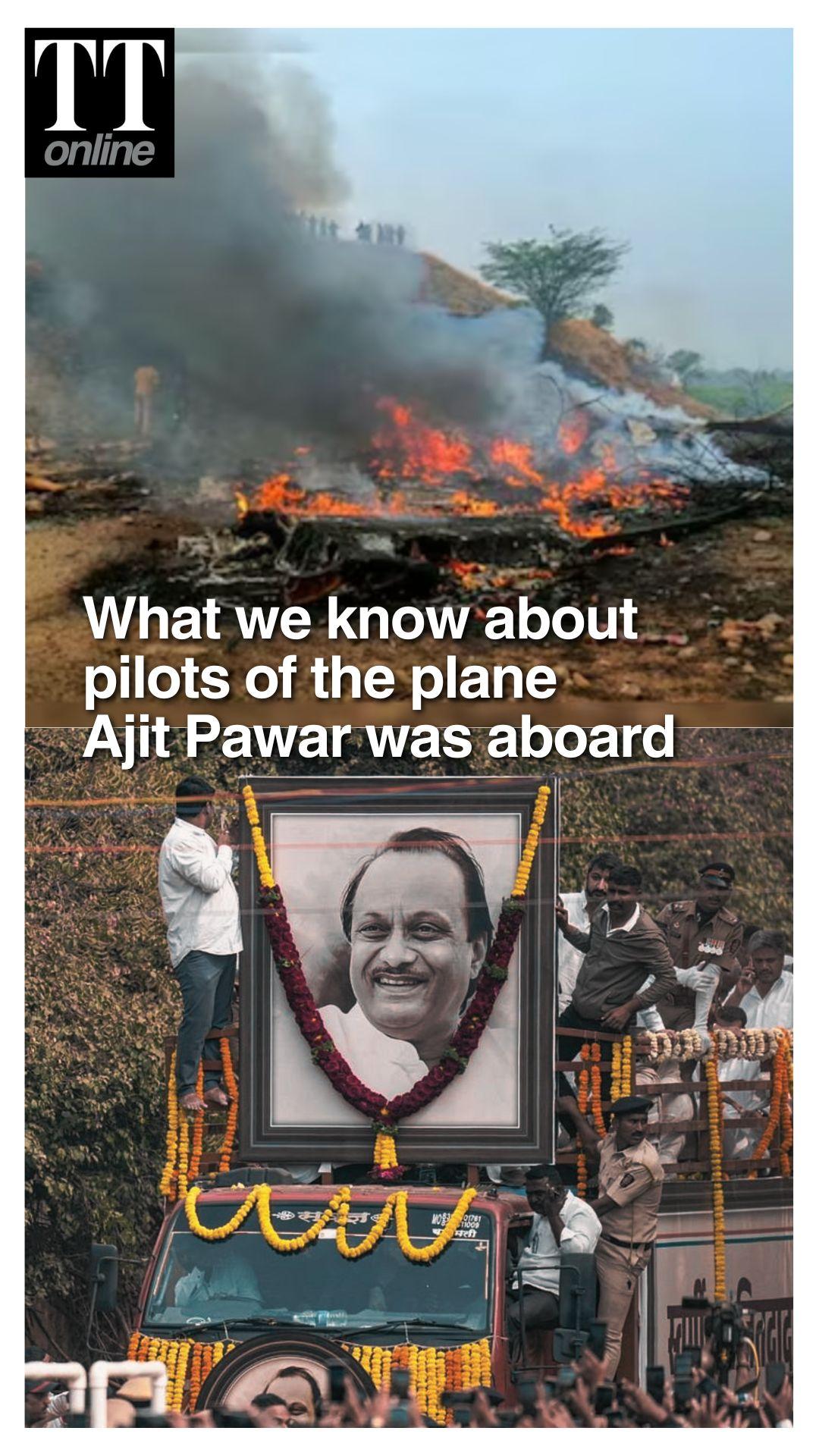 Ajit Pawar Plane Crash: Who Were the Two Pilots on Board?