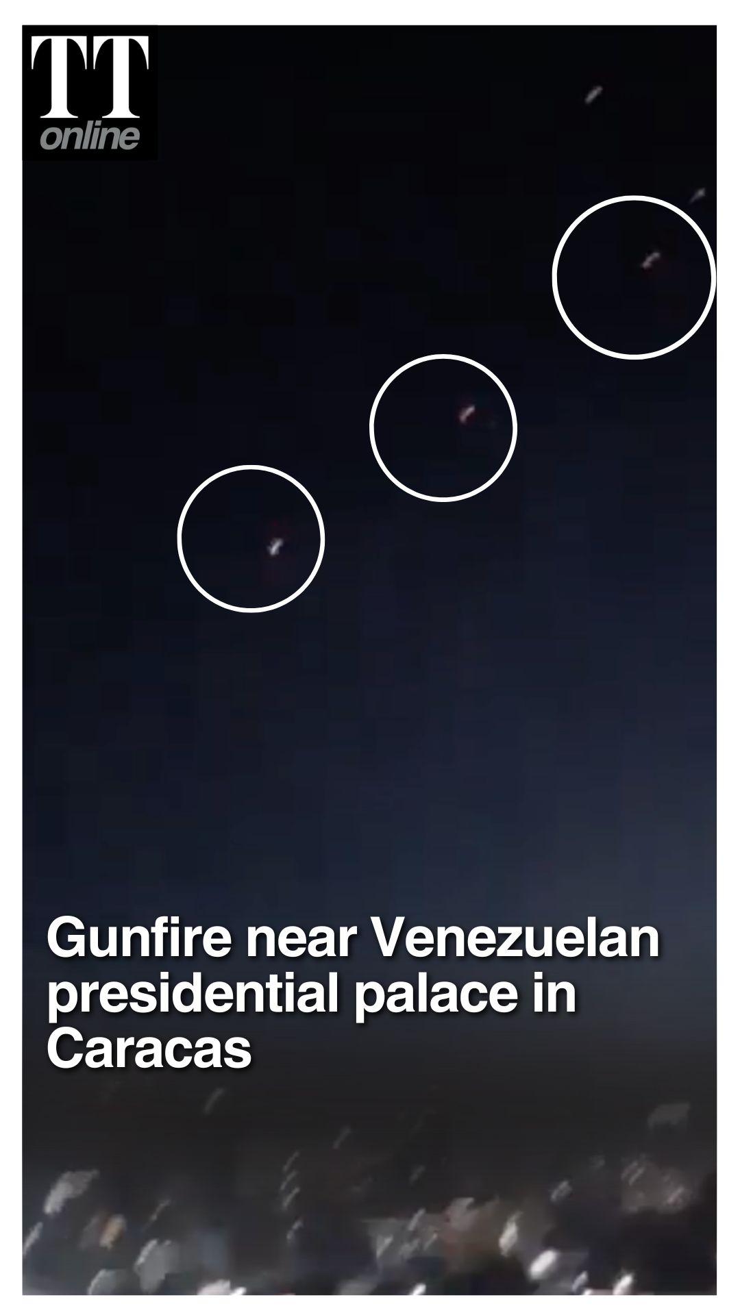 Gunfire Near Venezuelan Presidential Palace Hours After Delcy Rodríguez Takes Oath