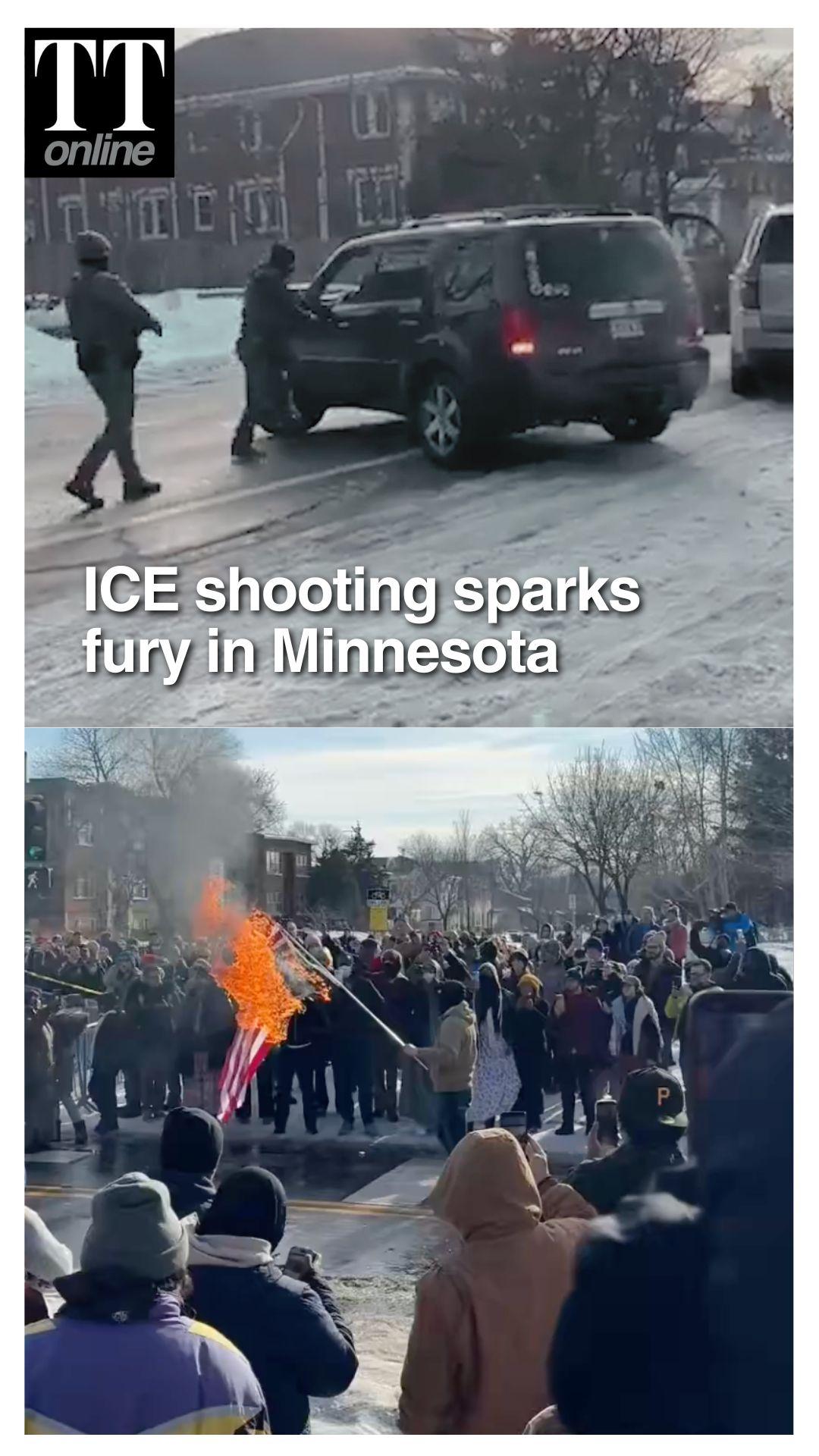 Minneapolis Erupts After ICE Agent Kills Woman in Shooting Caught on Camera