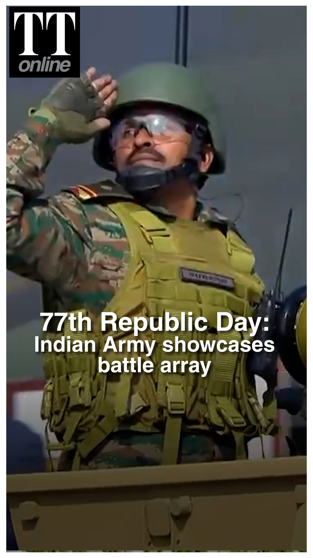 77th Republic Day: Indian Army Showcases a Phased Battle Array for The First Time