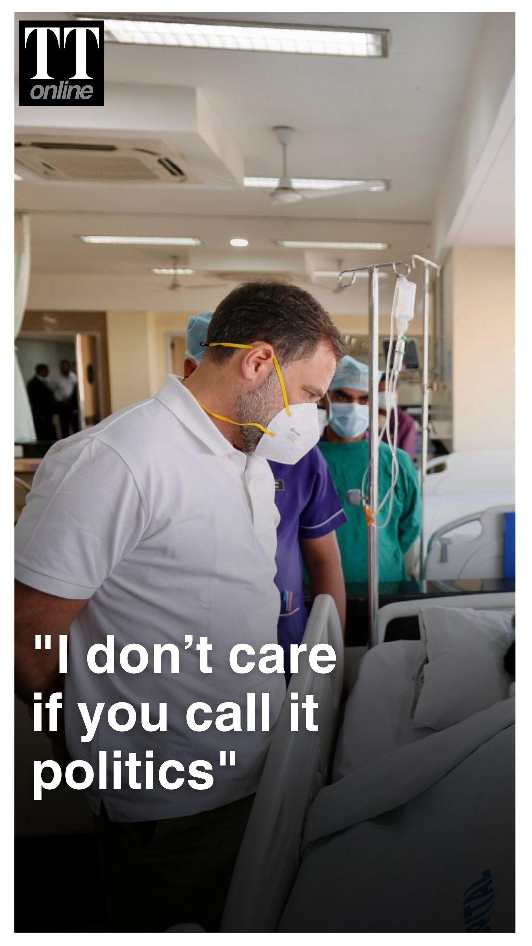 Rahul Gandhi Meets Patients and Families Affected by Indore Water Tragedy