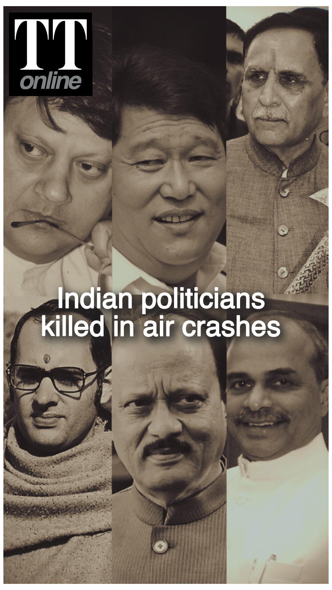 Sanjay Gandhi to Ajit Pawar — Indian Politicians Who Died in Aircraft Crashes