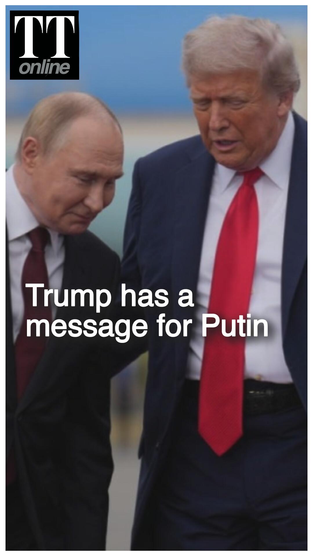 Trump Has a Message for Putin After Talks With Zelenskyy at Davos