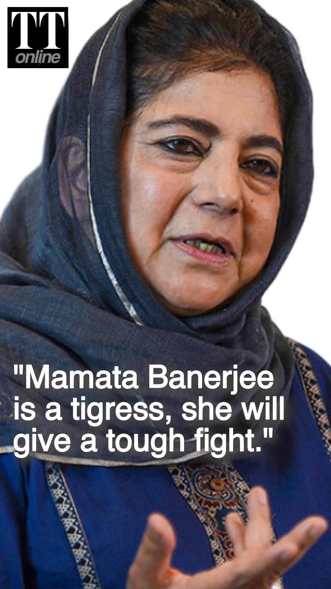 From Kashmir Raid ‘Lab’, Mehbooba Mufti Lauds ‘Tigress’ Mamata Banerjee