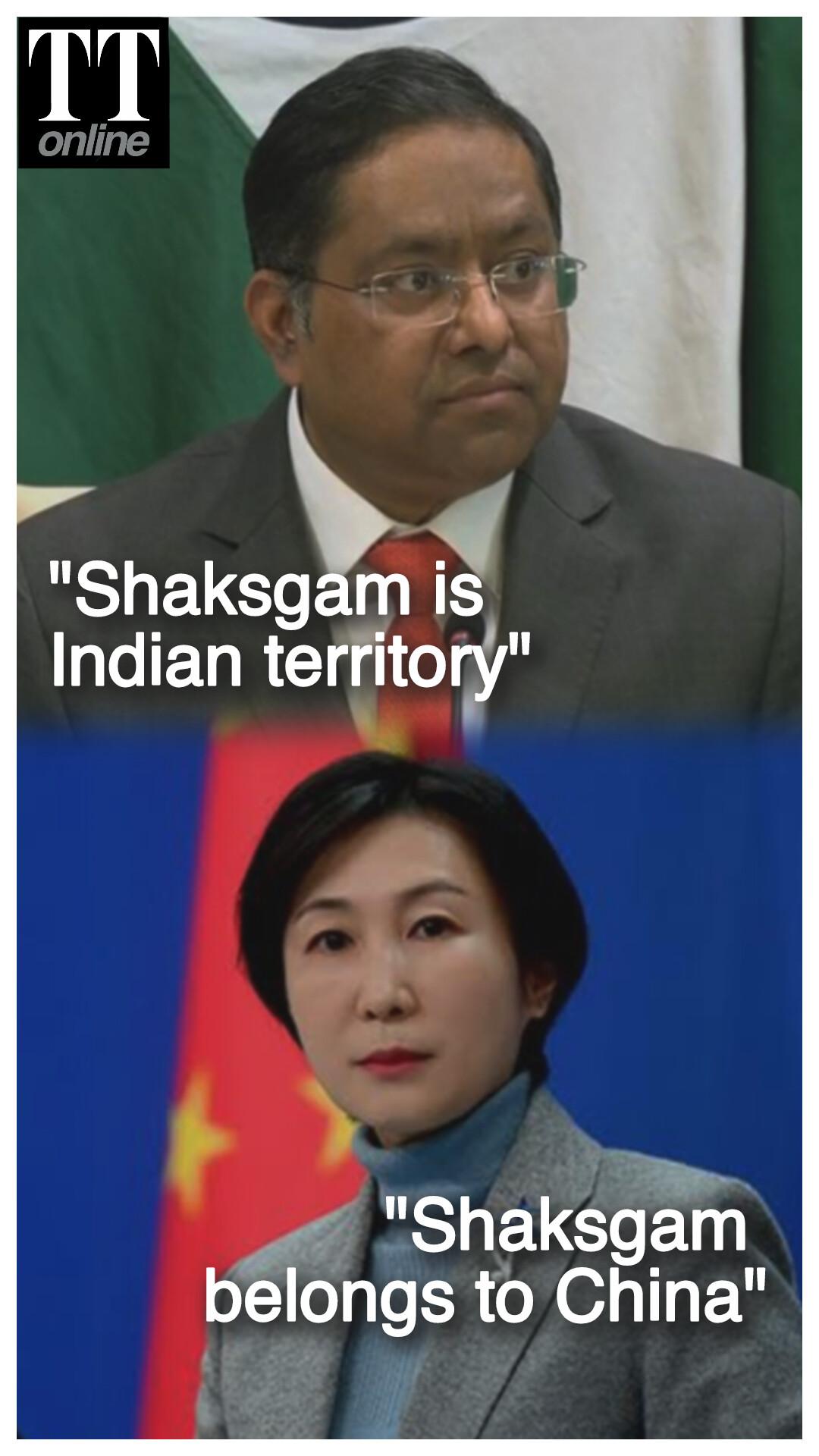 China Provokes India Again, Calls Shaksgam Valley Chinese Territory