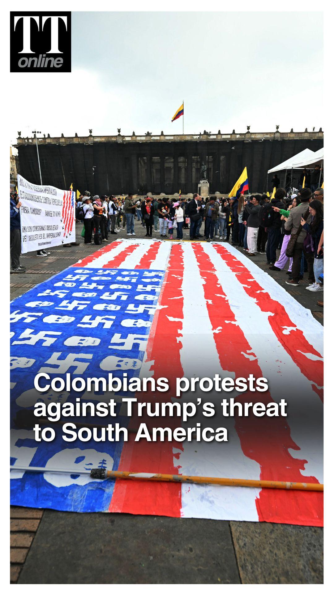 Colombia Erupts in Mass Protests After Trump’s Military Threats and Venezuela Strike