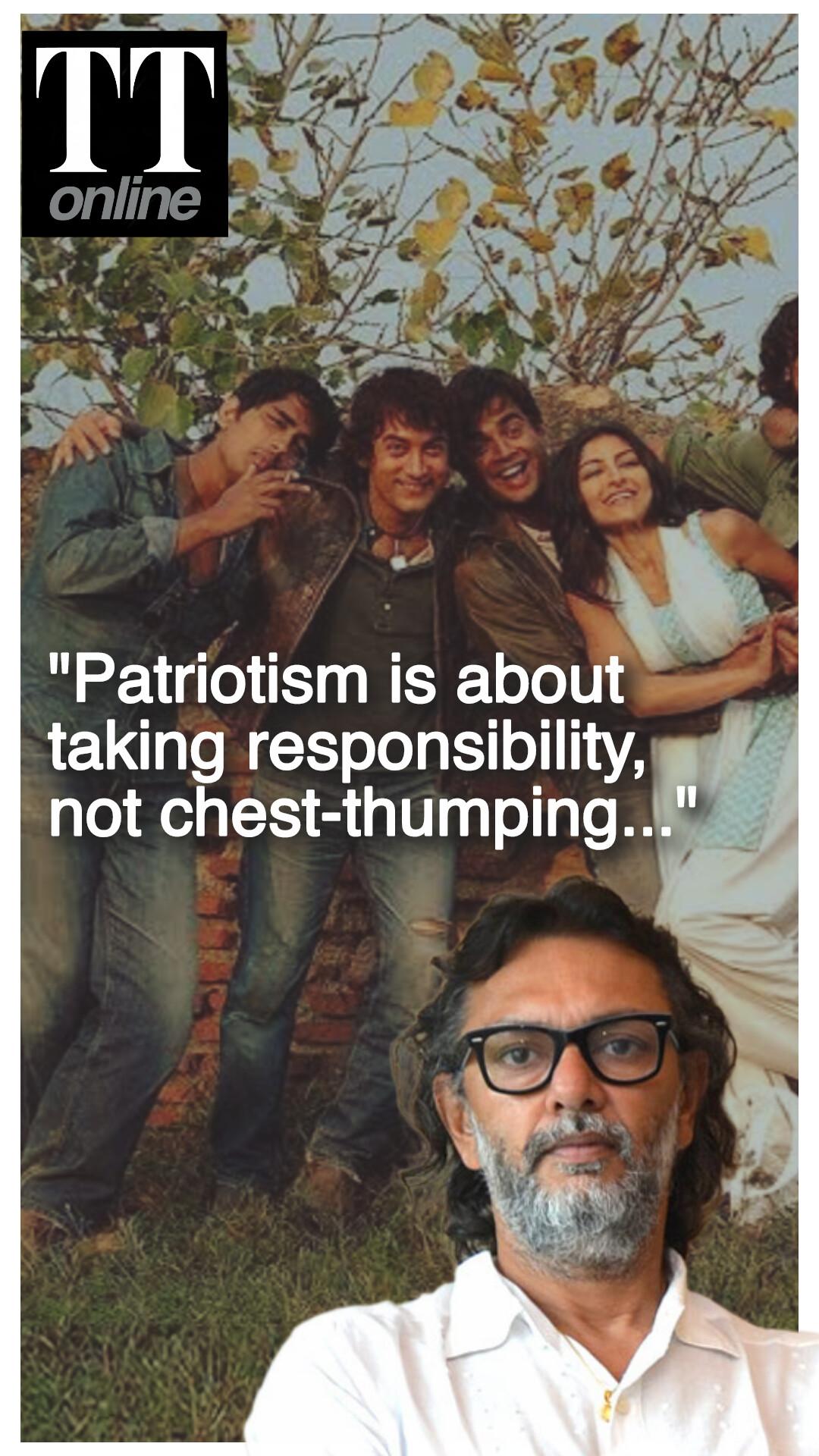 "Patriotism is Not Chest-thumping.": Rang de Basanti Director Rakeysh Omprakash Mehra