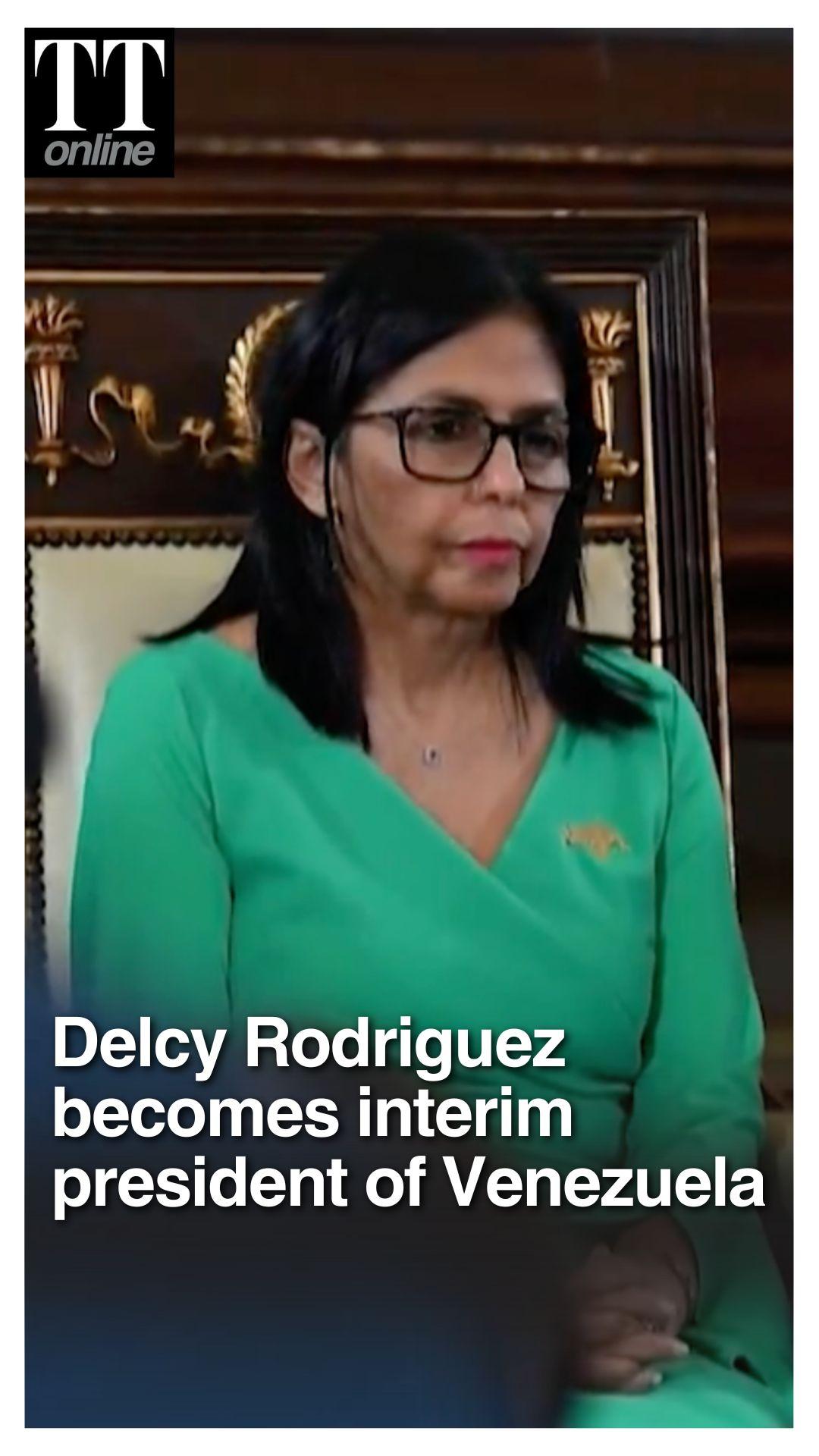 Delcy Rodríguez Sworn In as Venezuela’s Interim President Amid Maduro Detention