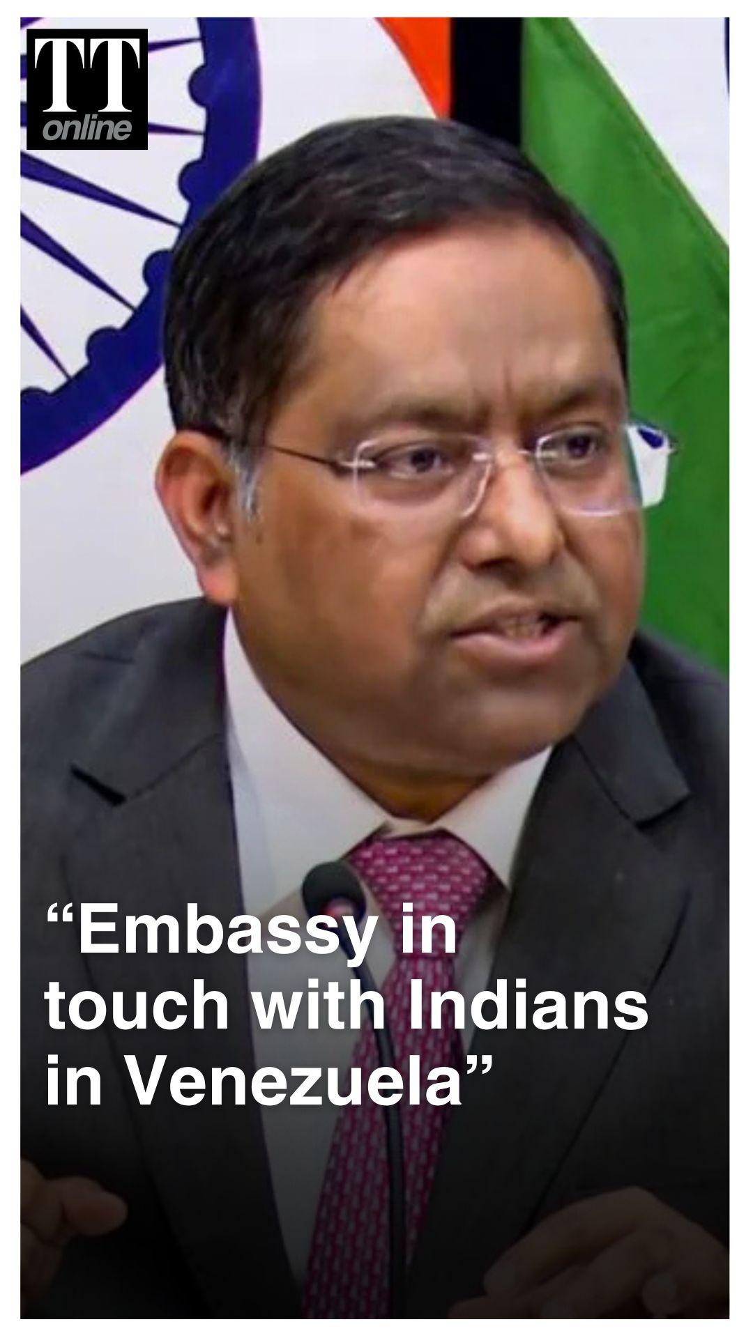 MEA Expresses Concern With Indians in Venezuela — “Constantly in Touch With Our People”