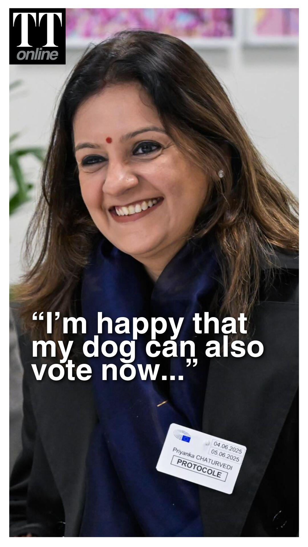 "Domicile Certificate Being Misused; Dogs, Tractors Eligible to Vote": Priyanka Chaturvedi Slams EC