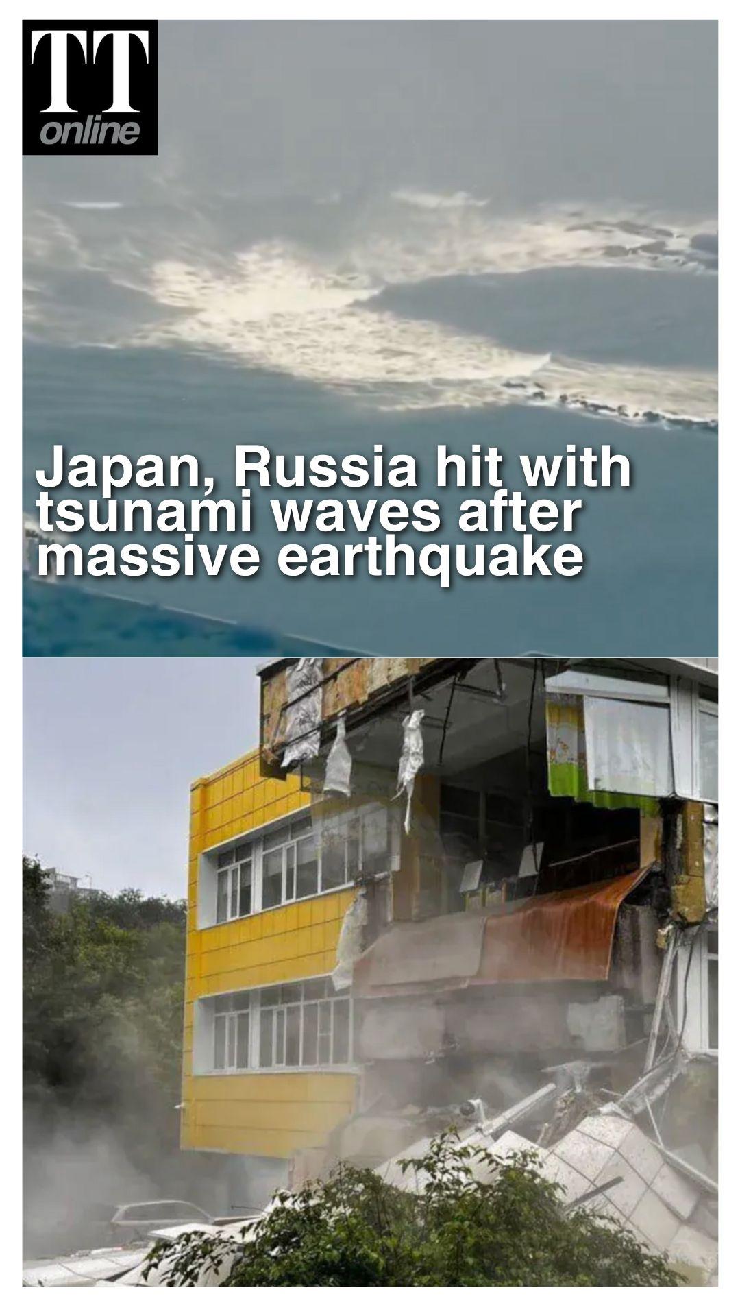 Tsunami Waves Hit Japan, Russia After Massive 8.7 Earthquake Near Kamchatka Peninsula