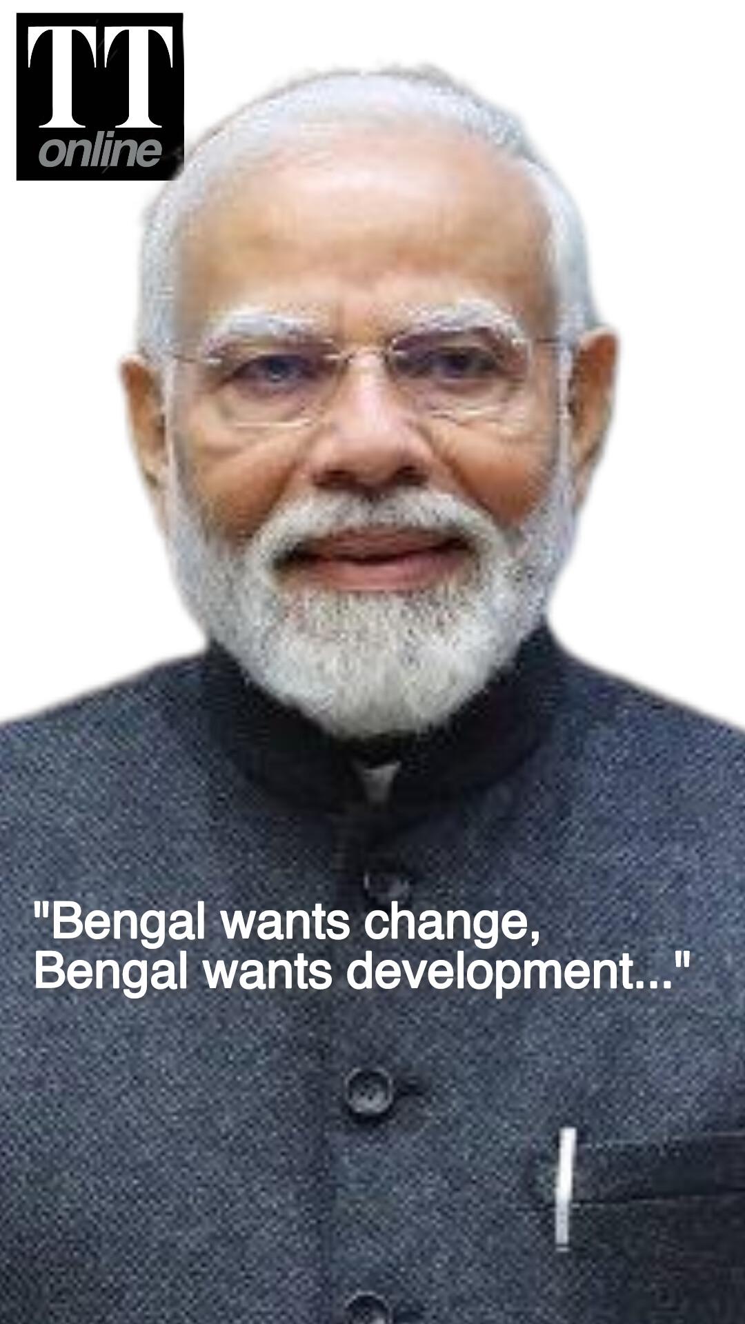 "Only When TMC Government is Ousted From Power...": PM Modi Slams Mamata Banerjee in Bengal