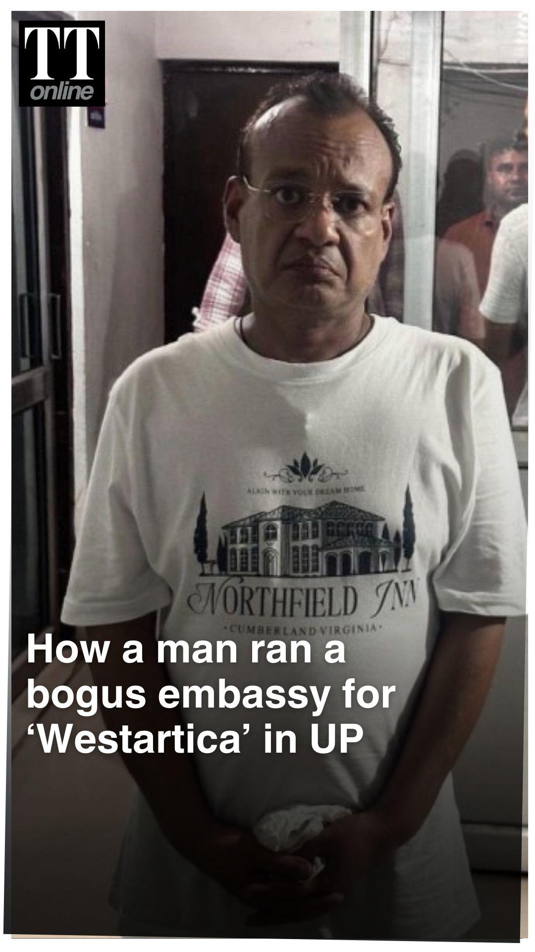 Fake Stamp, Currency, Diplomatic Passport: UP Man’s Bogus ‘Westartica’ Embassy in Ghaziabad