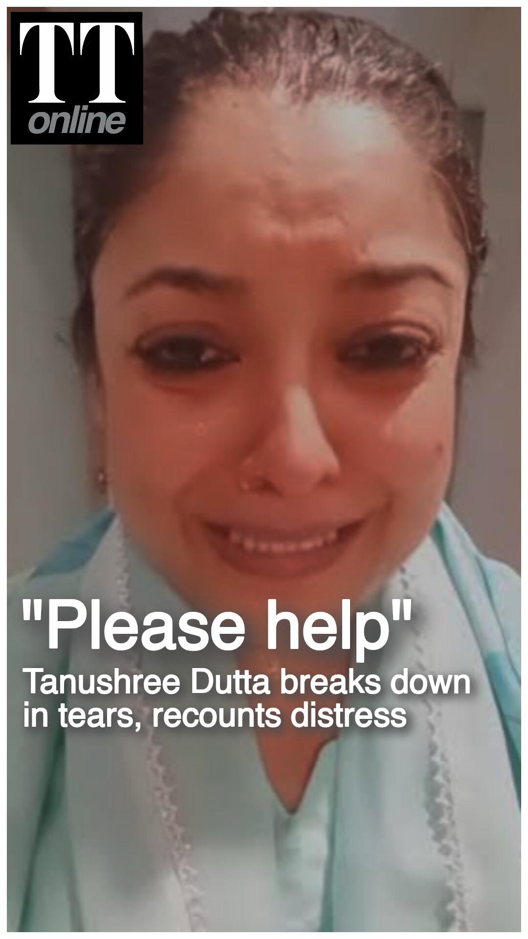 Actor Tanushree Dutta Alleges Harassment at Home Since 2018, Breaks Down in Video