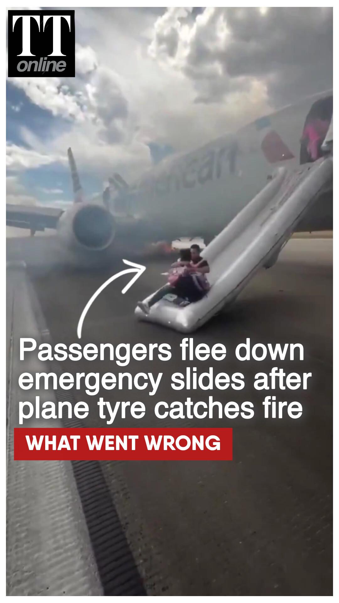 How Did Miami-Bound American Airlines Flight Tyre Catch Fire at Denver Airport