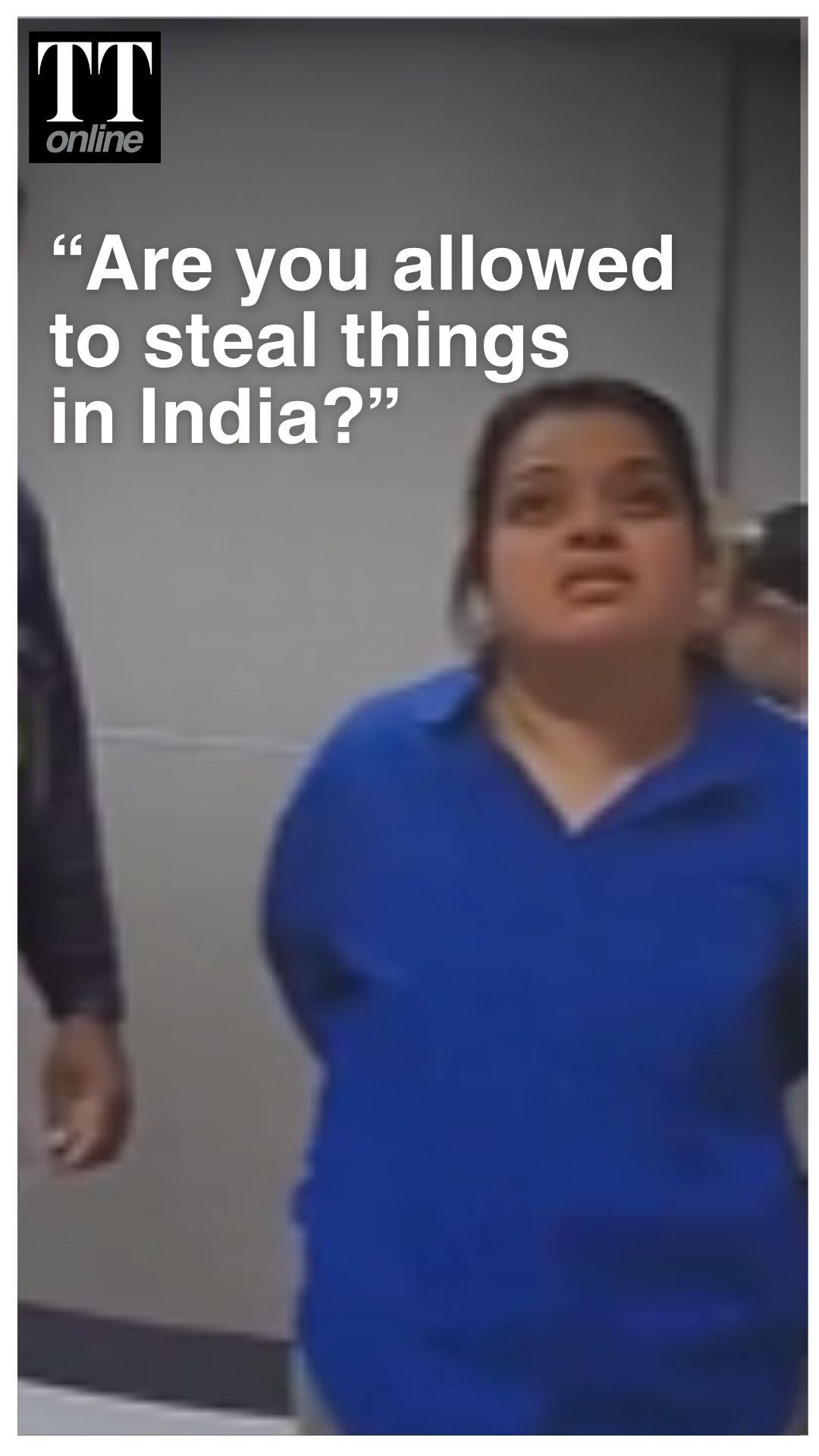 WATCH | Indian Woman Caught Shoplifting Items Worth Rs 1 lakh in US’ Illinois