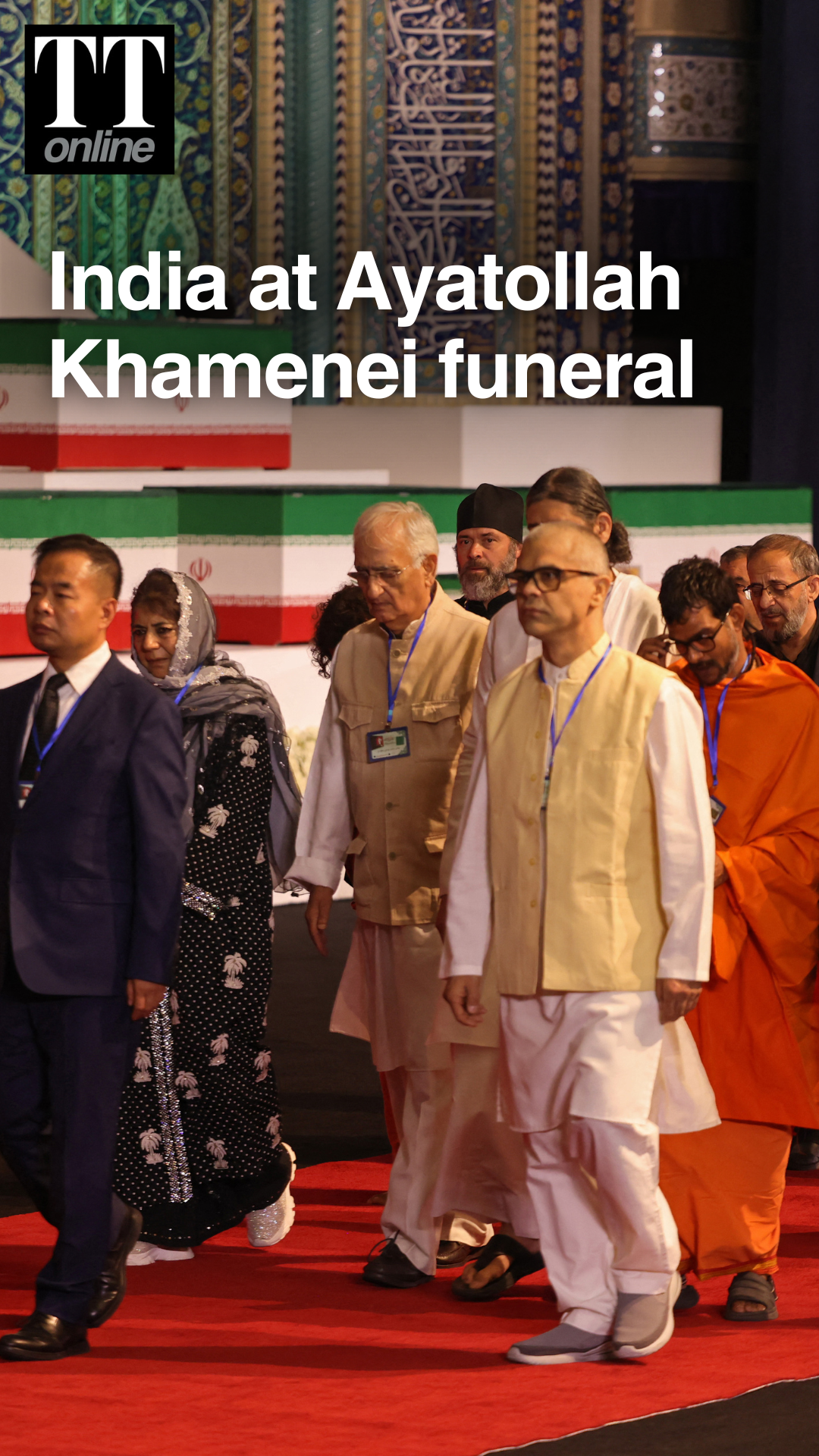 Who Represented India At Ayatollah Ali Khamenei’s Funeral