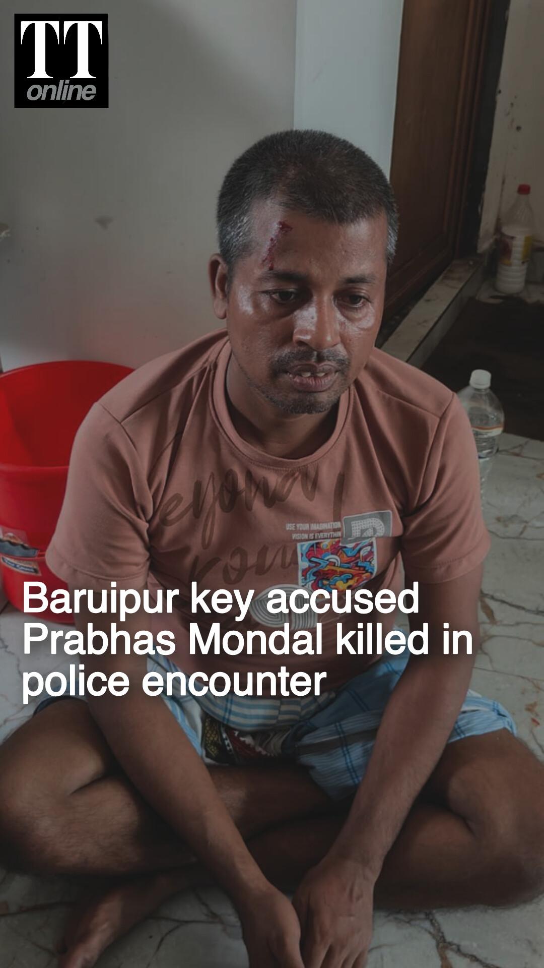 Baruipur Case Accused Prabhas Mondal Killed in Encounter During Crime Scene Reconstruction