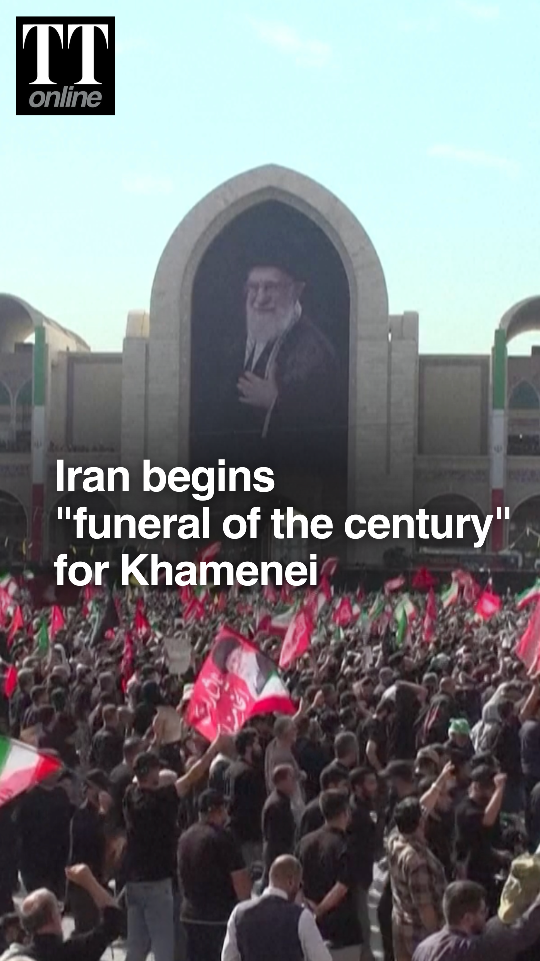 Iran Hold Mass Funeral For Khamenei, Millions Expected to Attend