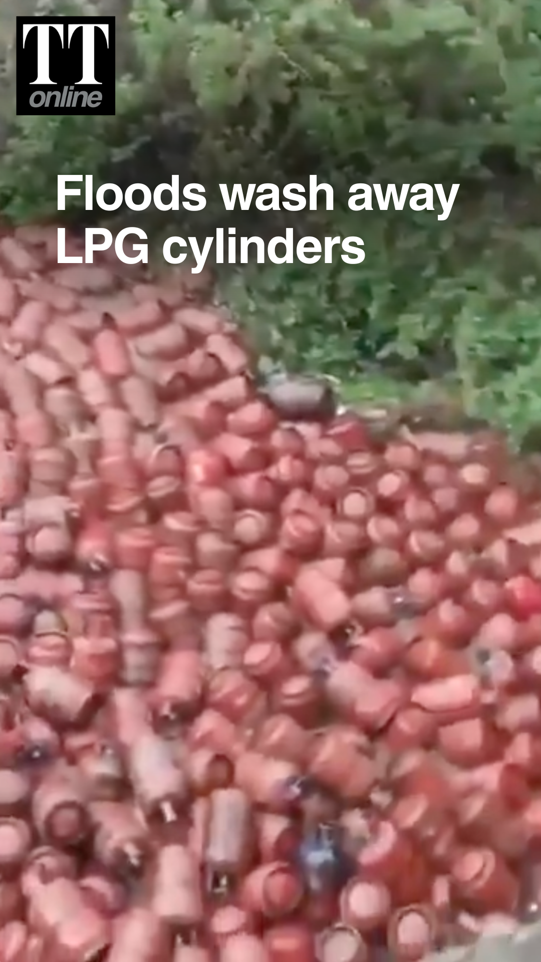 3,000 Gas Cylinders Swept Into River as Maharashtra Floods Batter Raigad