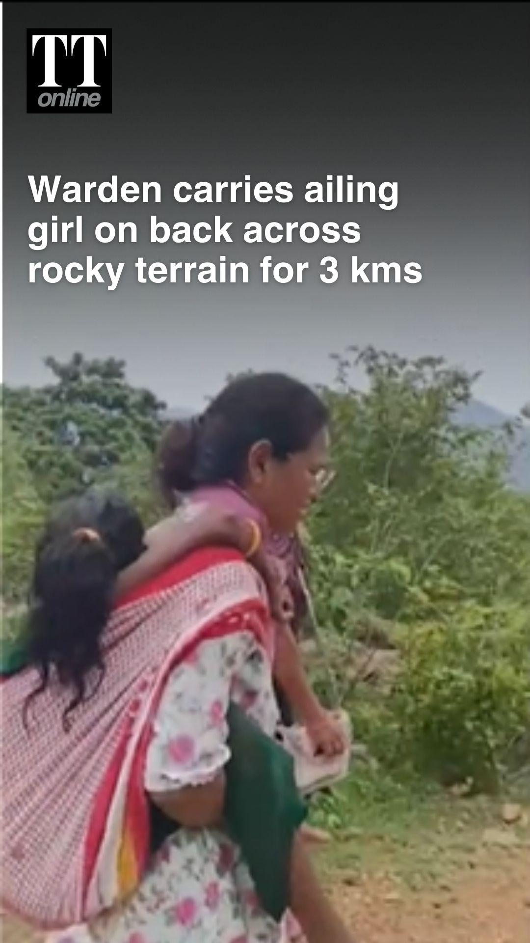 Hostel Warden Carried Ailing Girl Across 3-km Roadless Stretch in Andhra Pradesh