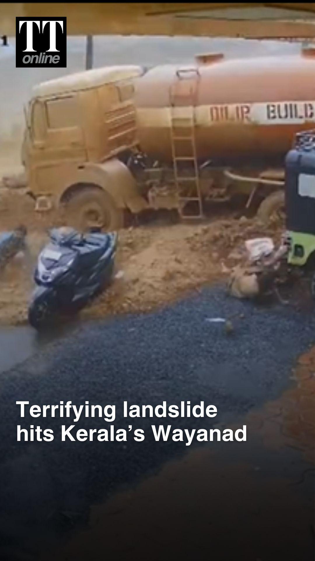 Massive Landslide Hits Kerala’s Wayanad Tunnel Project, One Killed, Many Feared Trapped