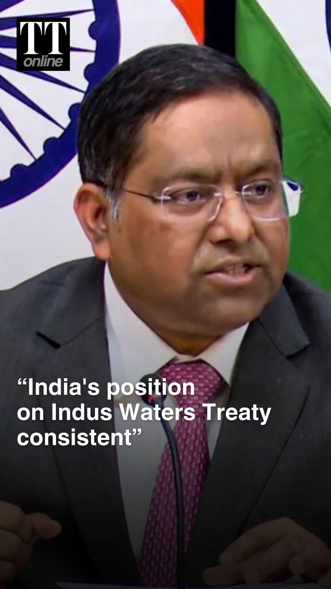 Indus Waters Treaty in Abeyance Till Pakistan Stops Sponsoring Cross-Border Terrorism: MEA