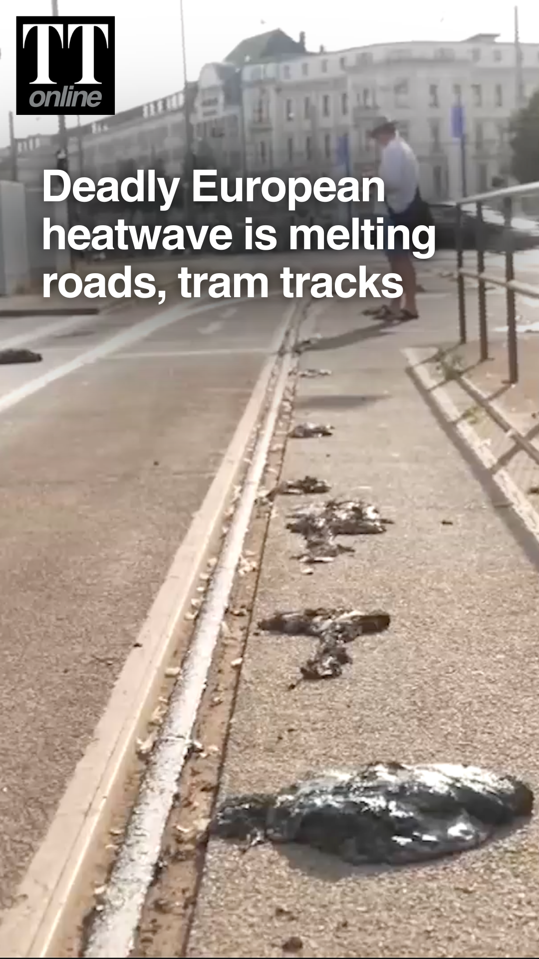 Europe Is Melting | Roads Buckle As Record Heatwave Turns Deadly