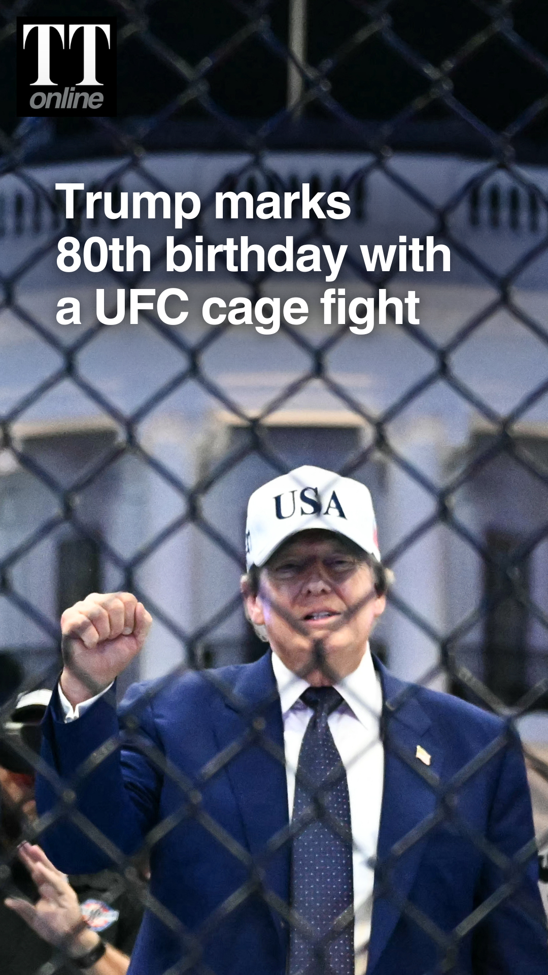 Donald Trump Marks 80th Birthday With UFC Event At White House