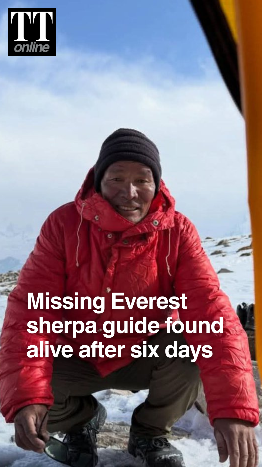 Missing Everest Sherpa Found Alive After 6 Days Alone on World's Highest Peak