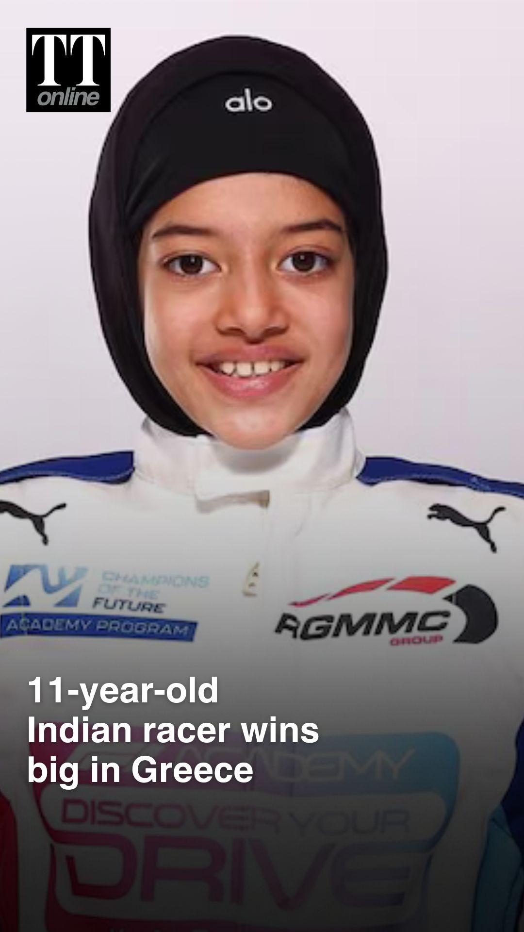 11-Year-Old Racing Sensation Atiqa Mir Secures Historic Clean Sweep in Greece