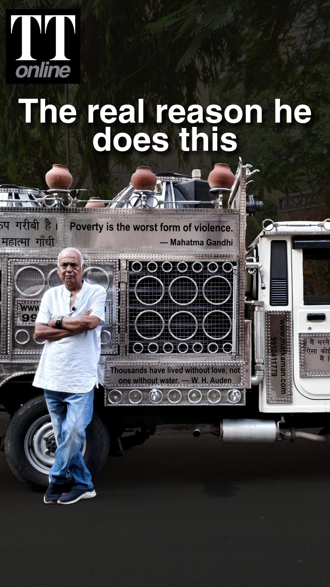 Why Delhi's Matka Man Gives Free Water to Thousands