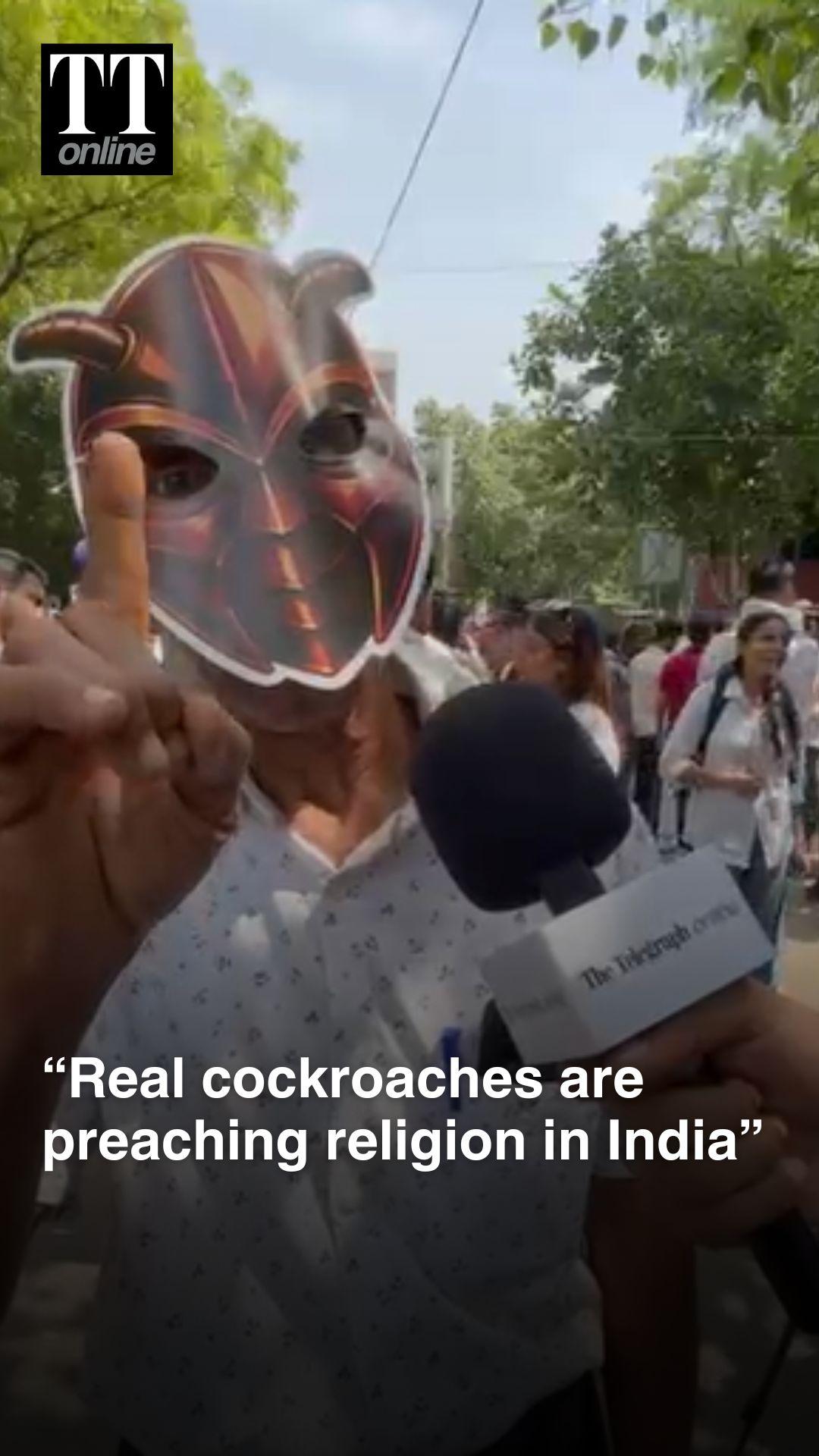 “Real Cockroaches are in Politics, Administration” : CJP Supporters Arrive at Delhi’s Jantar Mantar