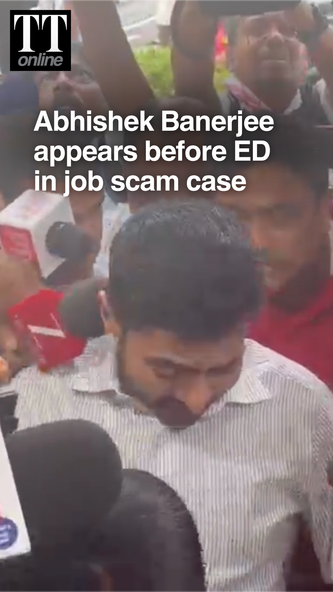 Abhishek Banerjee Appears Before ED in Primary School Job Scam Case