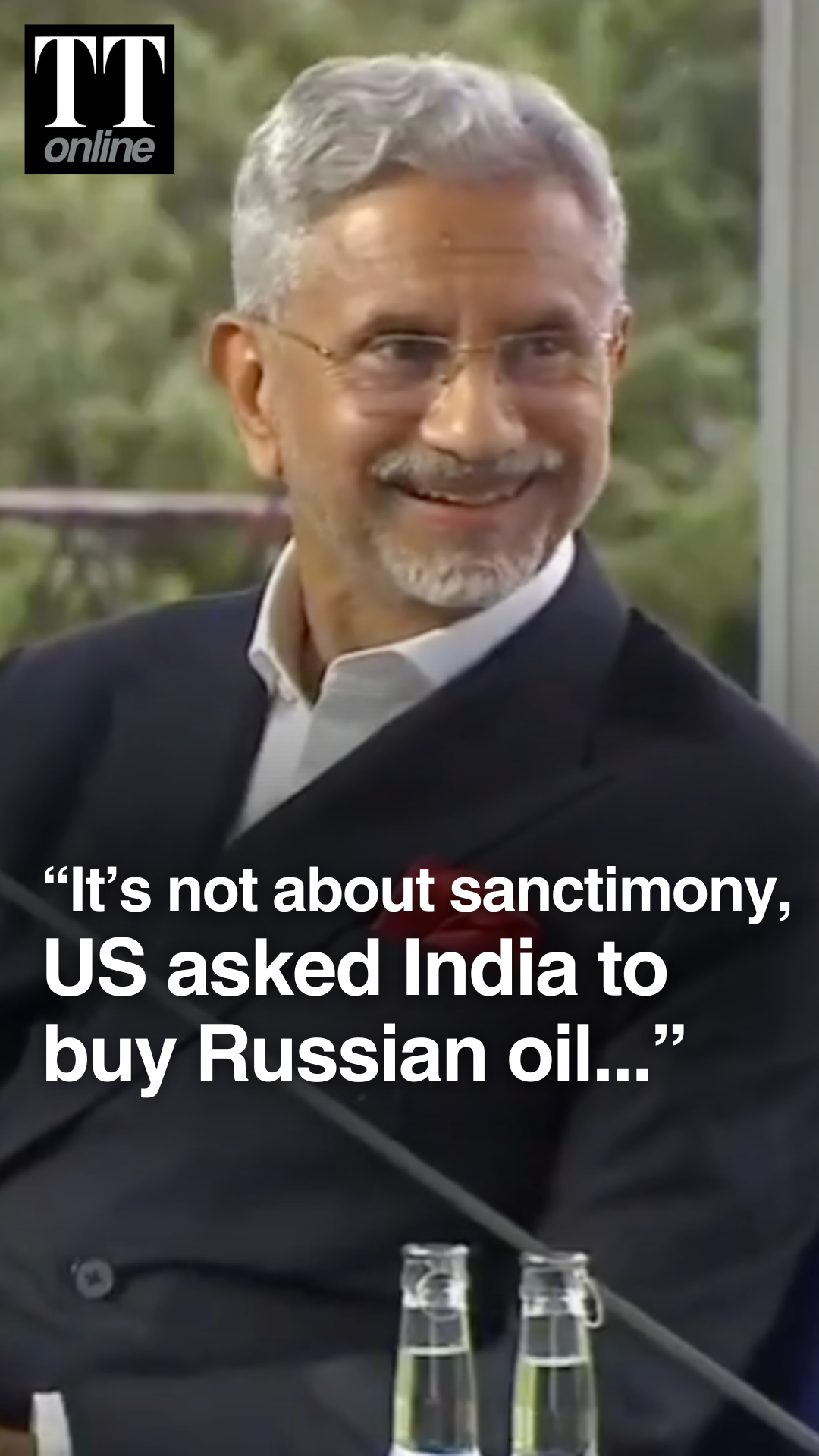Jaishankar Says US Asked India to Buy Russian Oil to Keep Prices Stable