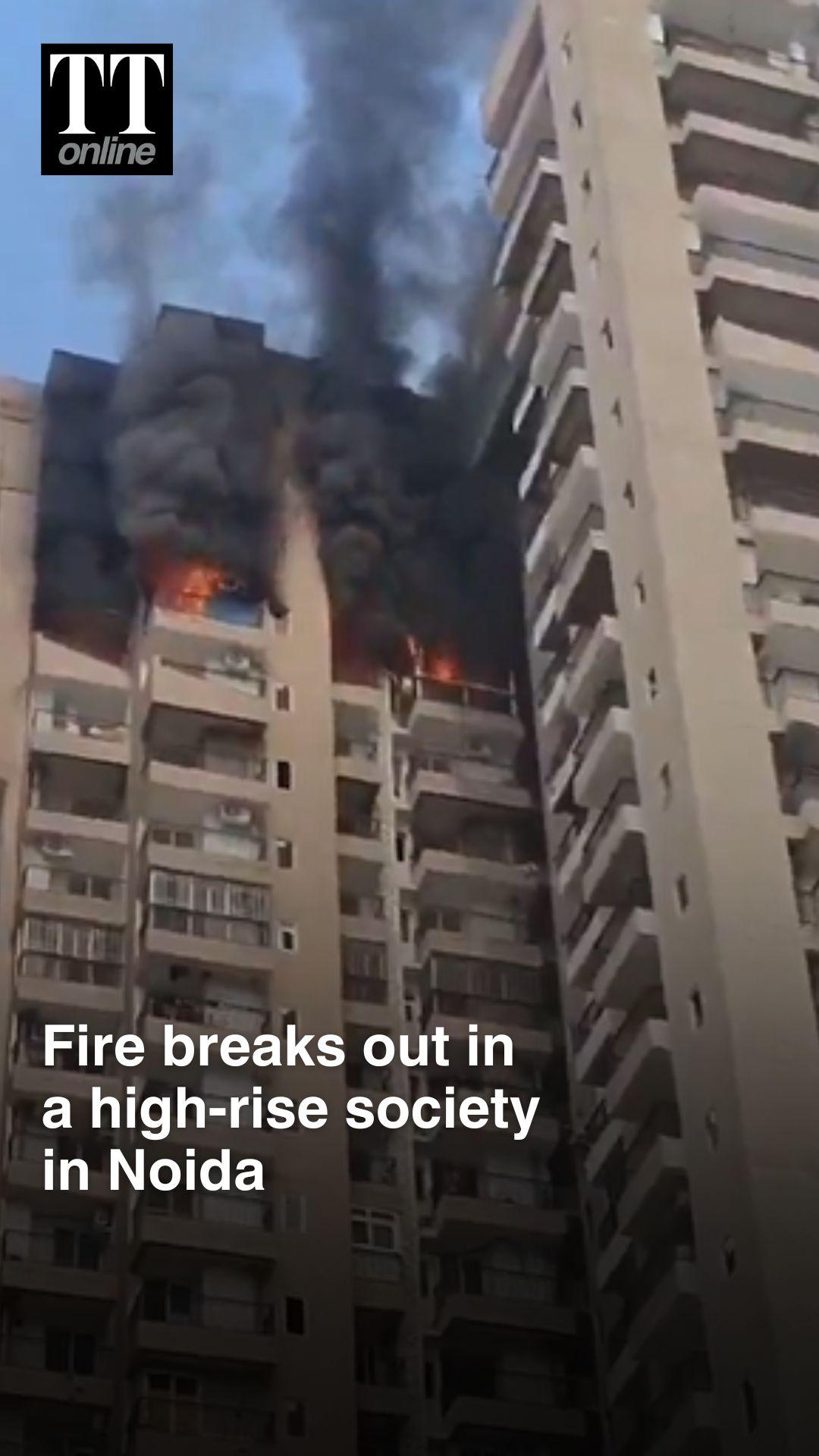 Major Fire Breaks Out in a Flat in Noida’s Sector 119, No Casualties Reported