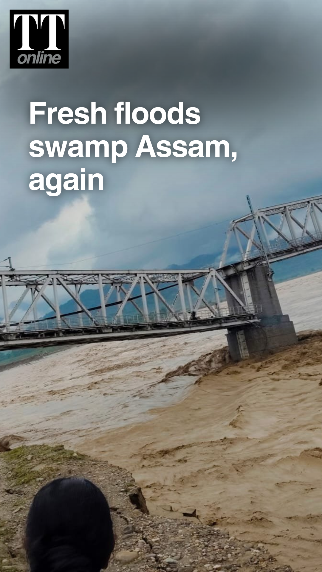 Fresh Floods Batter Assam: Over 22,000 Affected, Railway Bridge Collapses