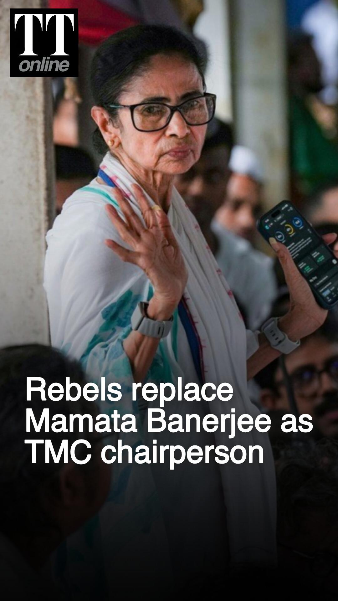 Rebels 'Take Over' Mamata's TMC in Cold Coup, Replace Her as Party Chairperson