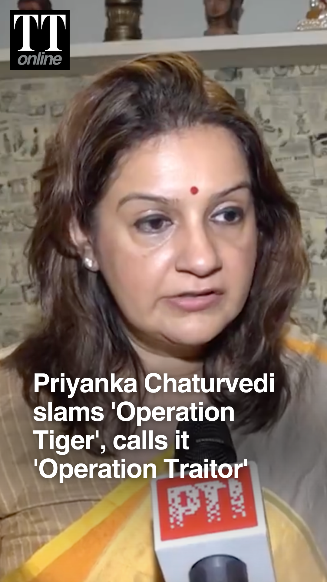 'Operation Traitor', Not 'Tiger': Priyanka Chaturvedi Amid Sena (UBT) Defection Buzz