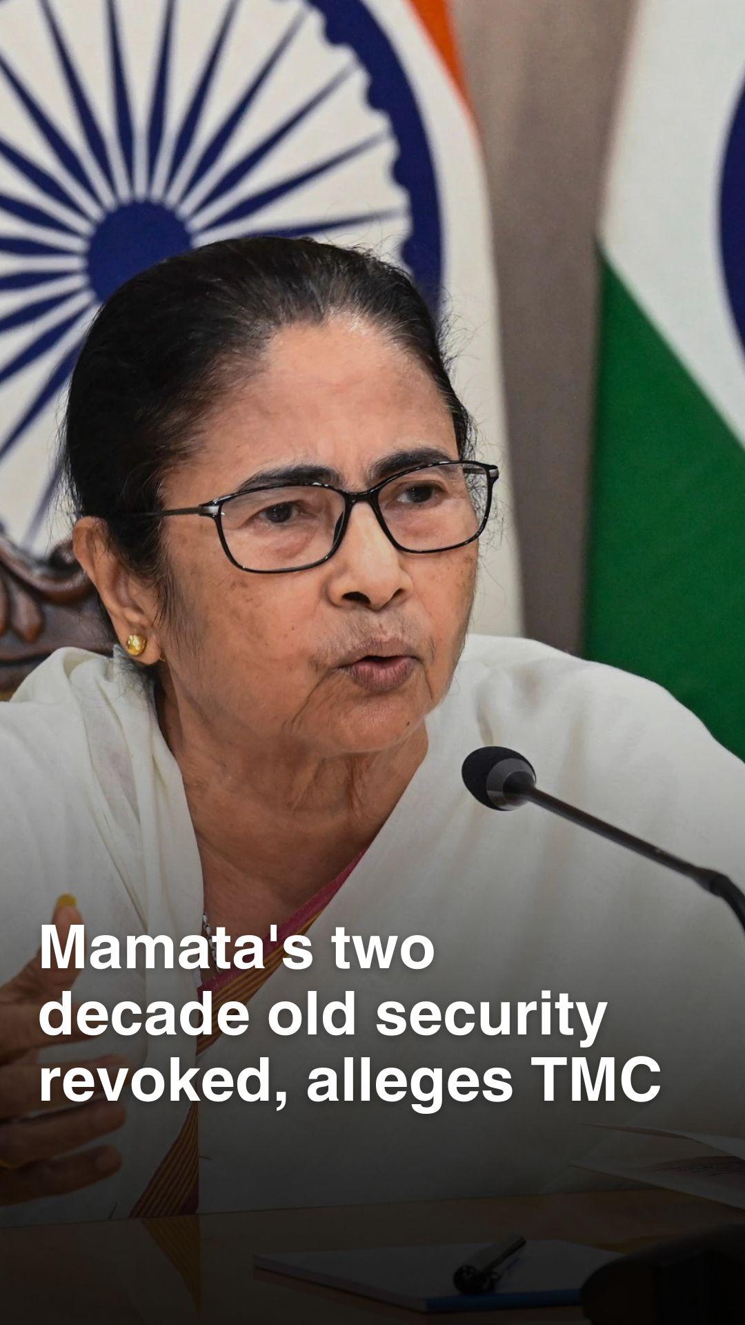 TMC Chief Mamata Banerjee's Security Revoked Alleges Party Leaders, BJP Says...