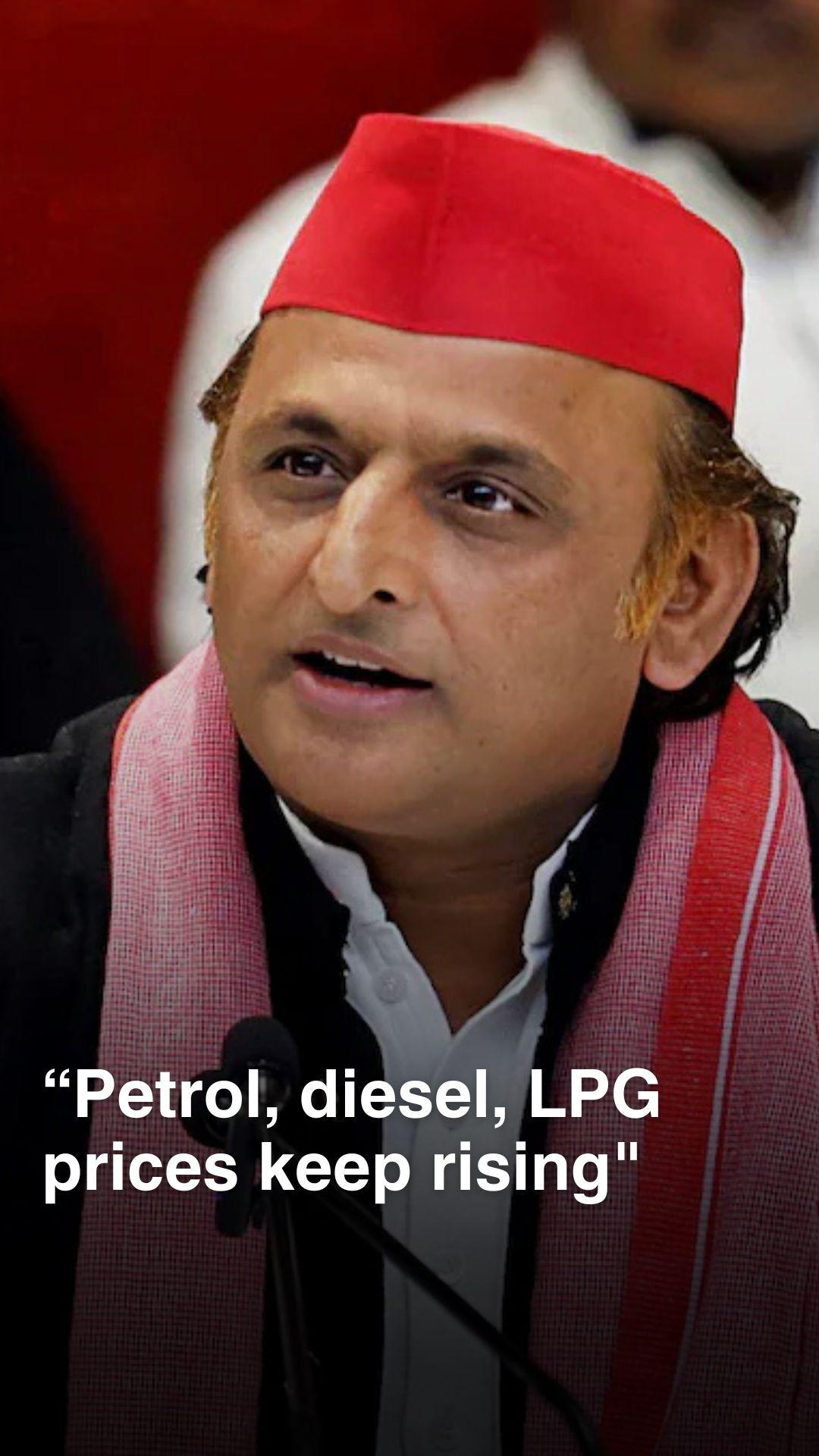 Akhilesh Yadav Slams Govt Over Fuel, LPG Prices: ‘Even Tea Will Become Costlier’