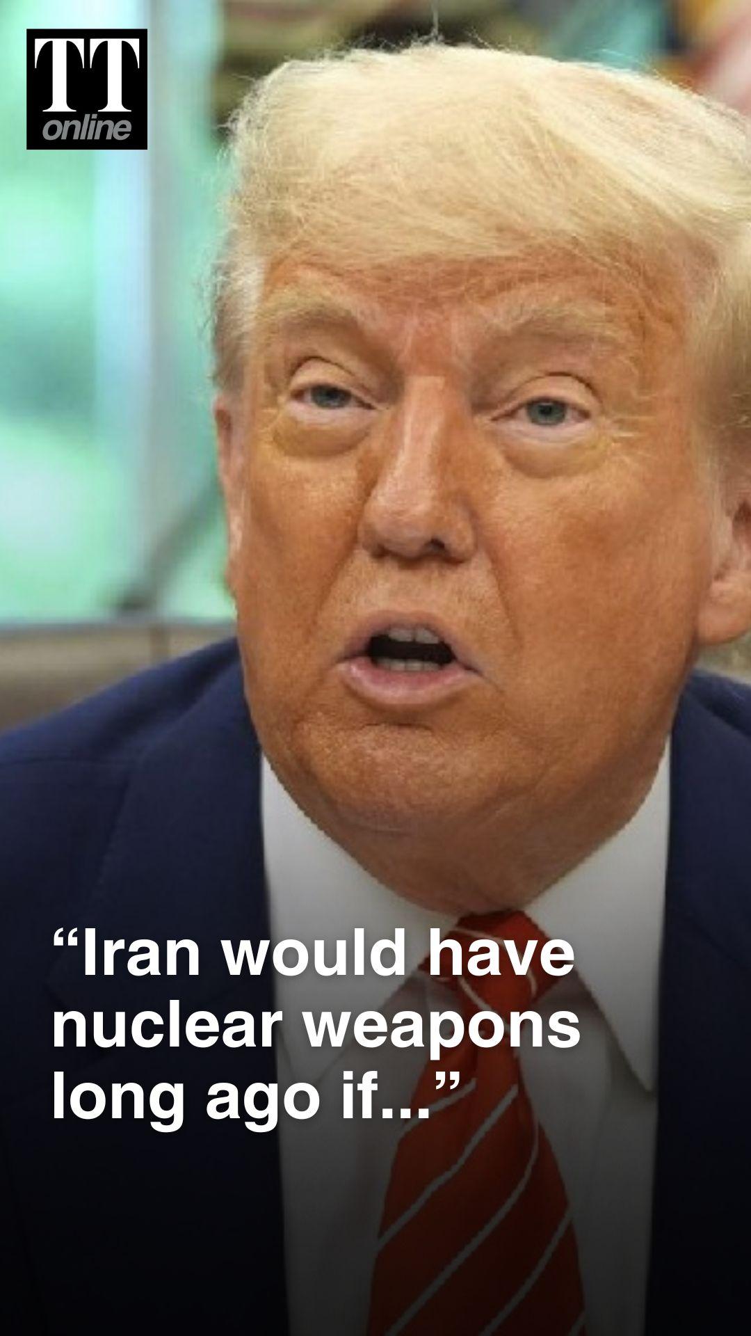 “Prospects for Peace in Middle East Would be Shattered Forever If…”: Trump