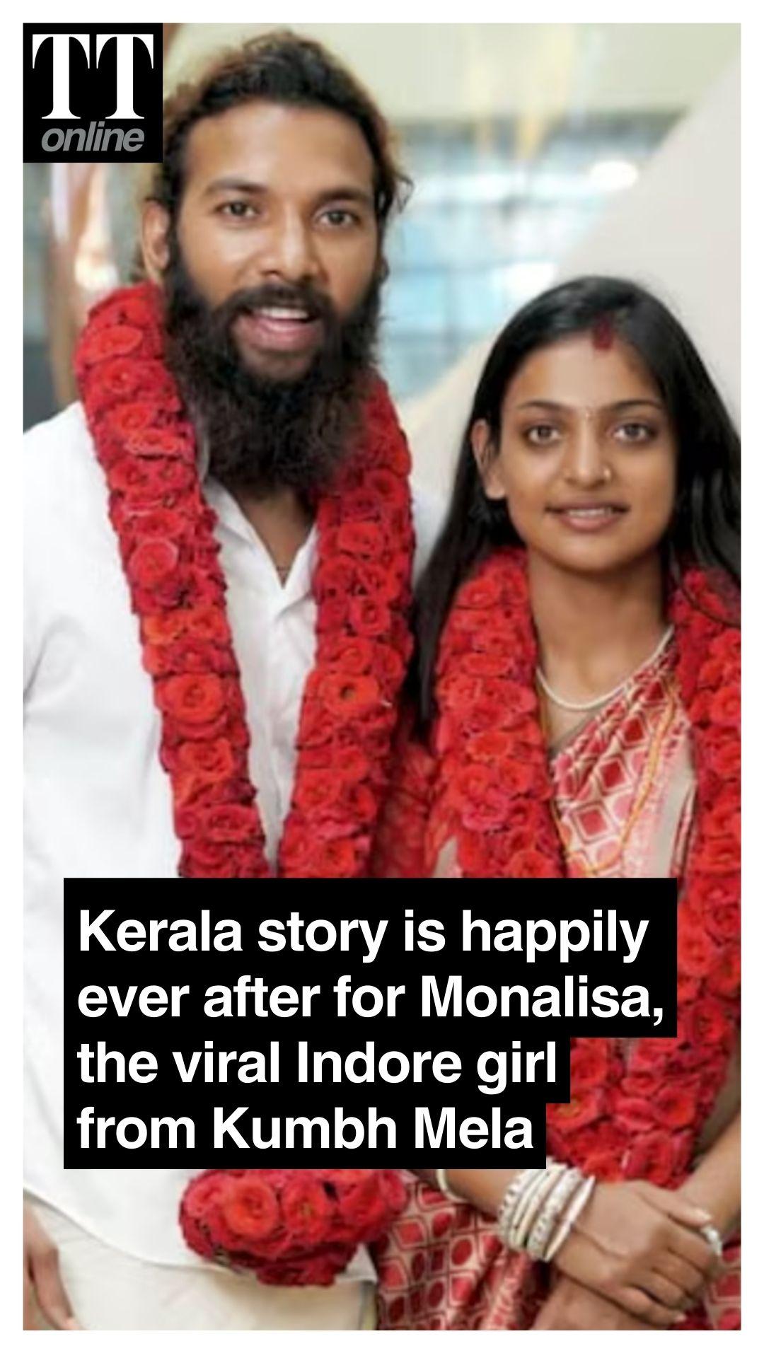 Viral Kumbh Mela Girl Monalisa Bhonsle Marries Muslim Man In Kerala