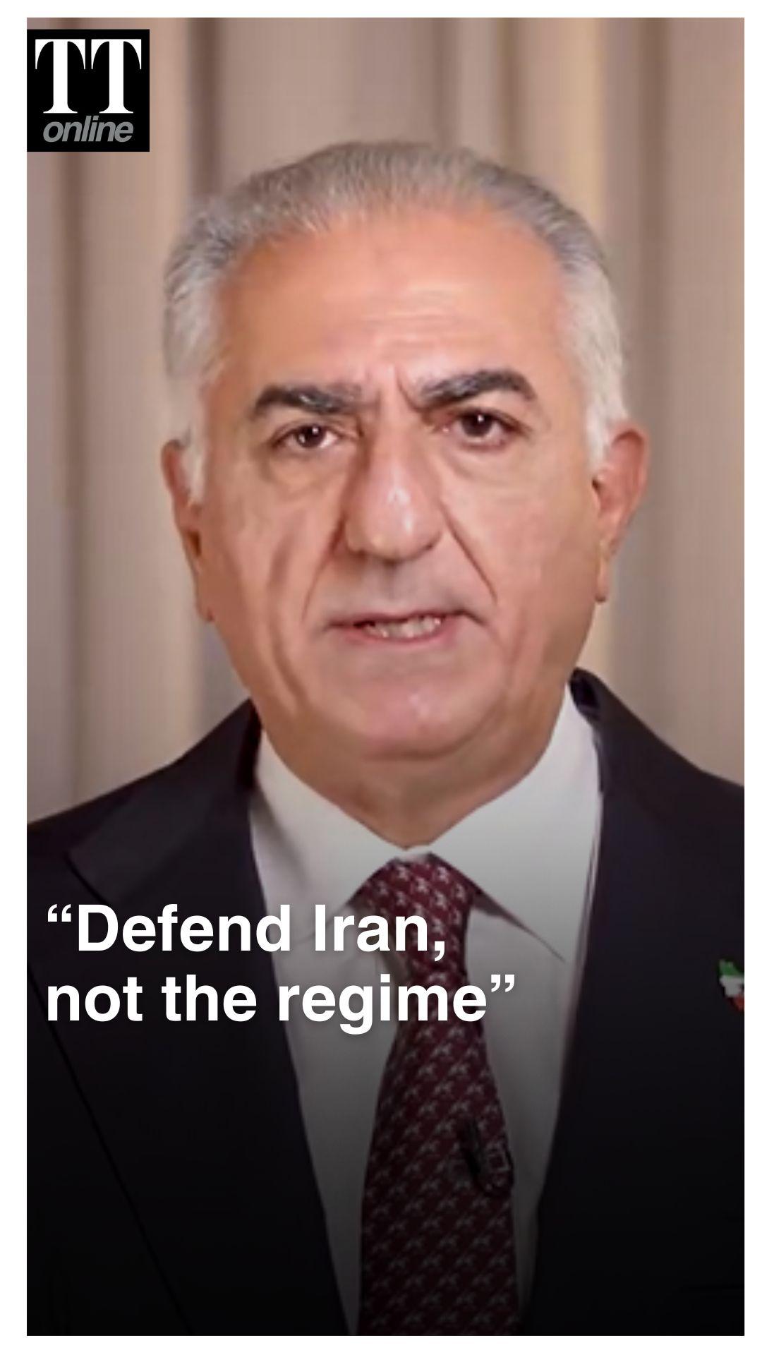 “Your Weapons Must Defend Iran”: Reza Pahlavi’s Strong Message to Military