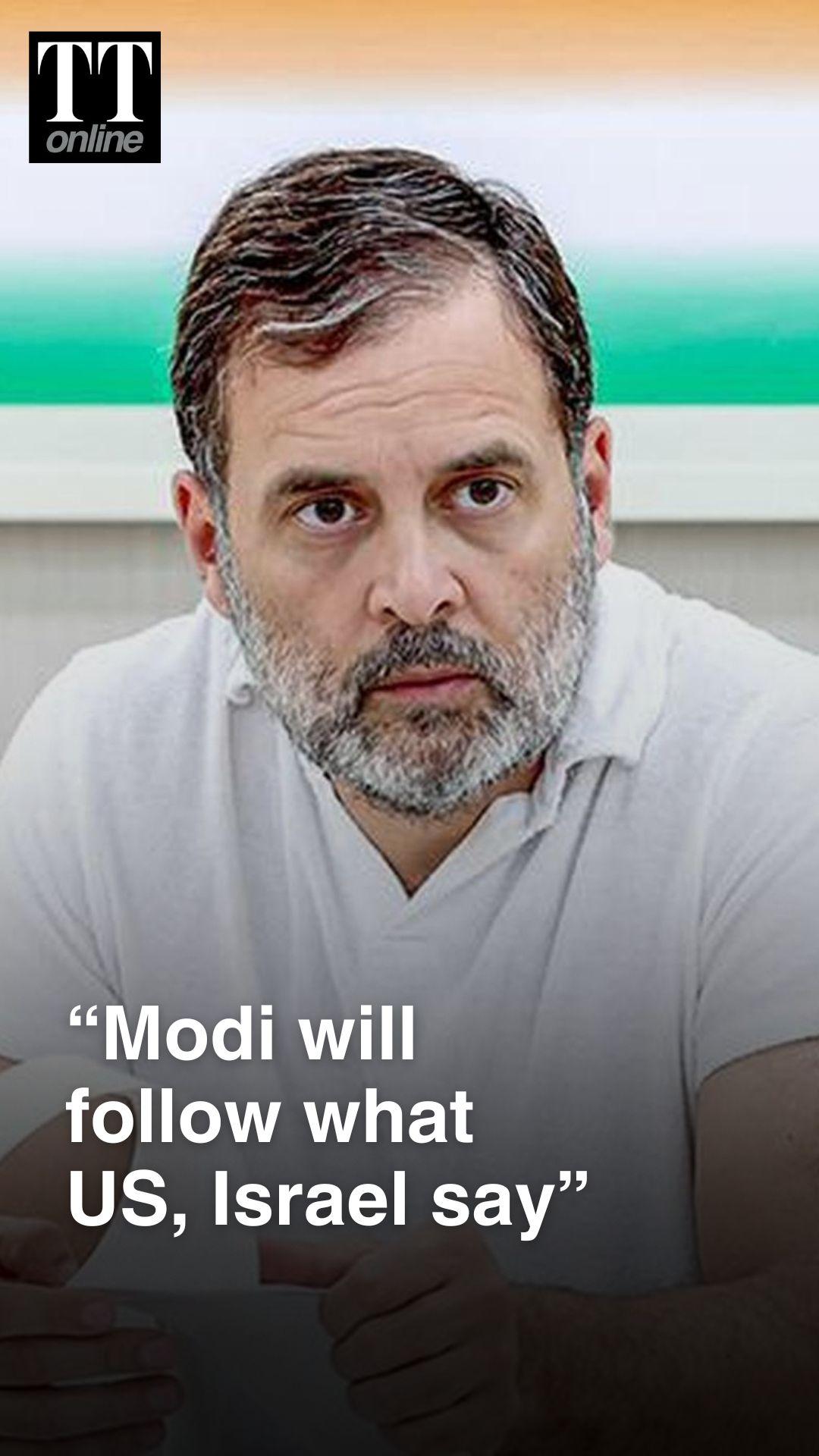 Rahul Gandhi Targets Modi on West Asia Crisis — "Won't Work in India’s Interest..."