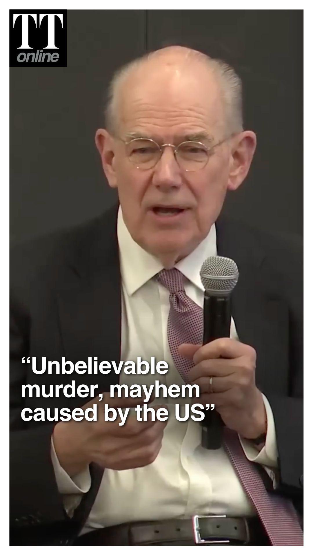 "US Has Caused Unbelievable Murder, Mayhem Around the World": John Mearsheimer