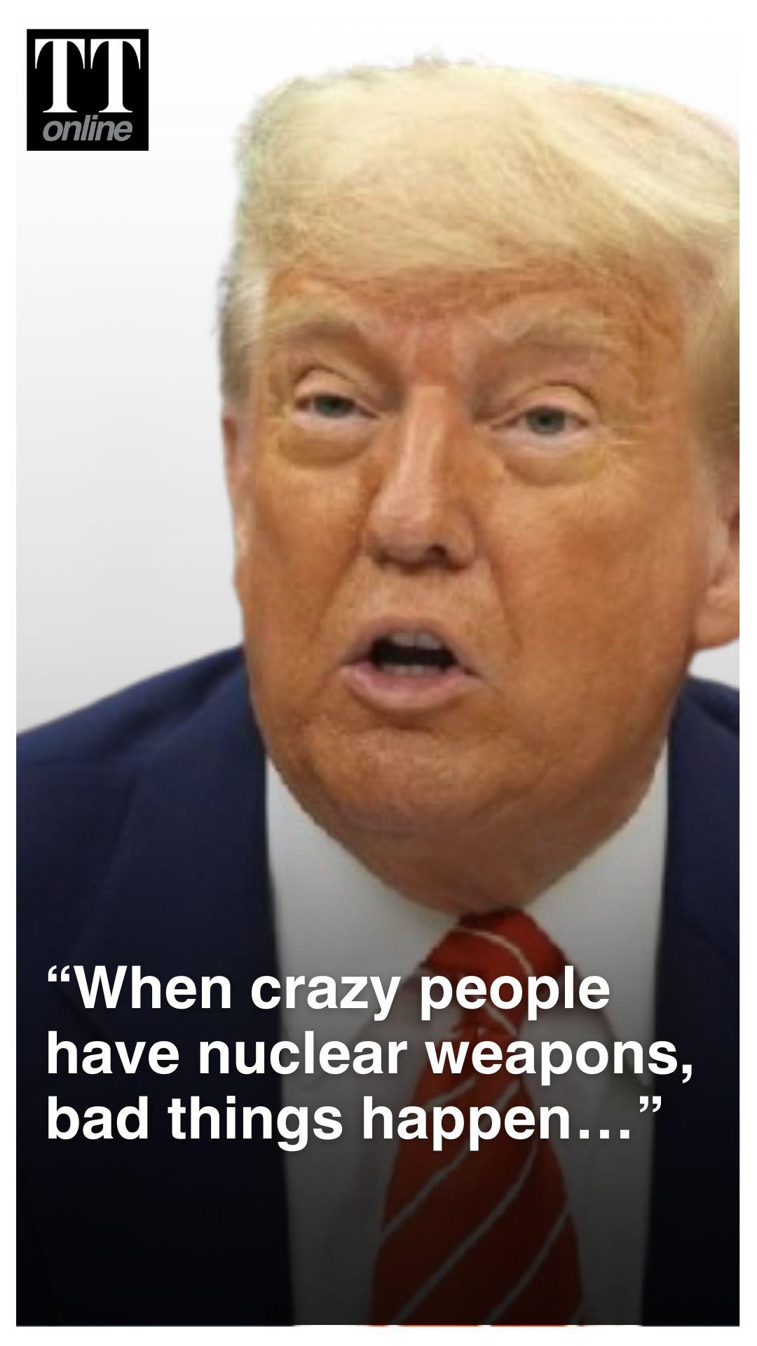 “Attack on Iran Aimed at Preventing Development of Nuclear Bomb”: US President Donald Trump