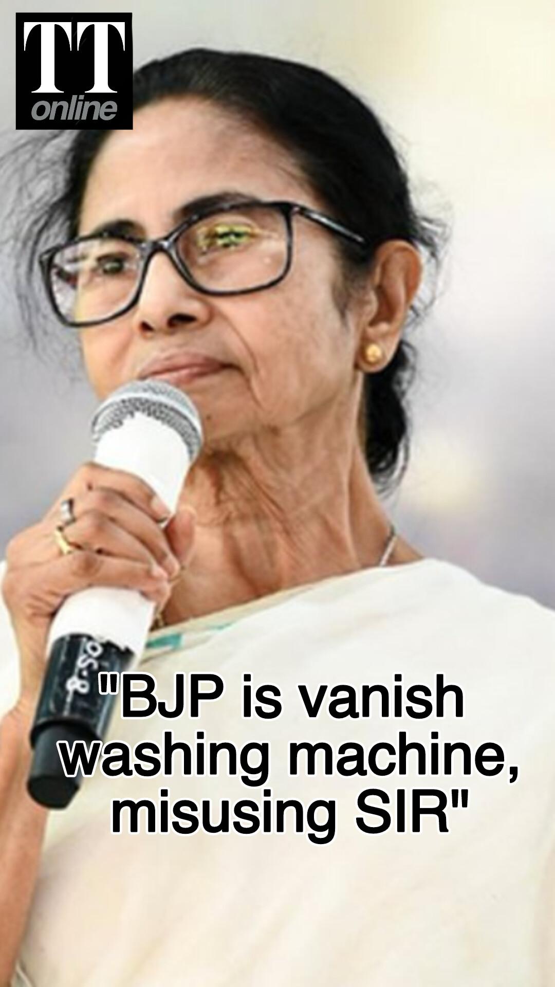 Mamata Banerjee Accuses BJP of Misusing SIR to 'Vanish' Names of Voters