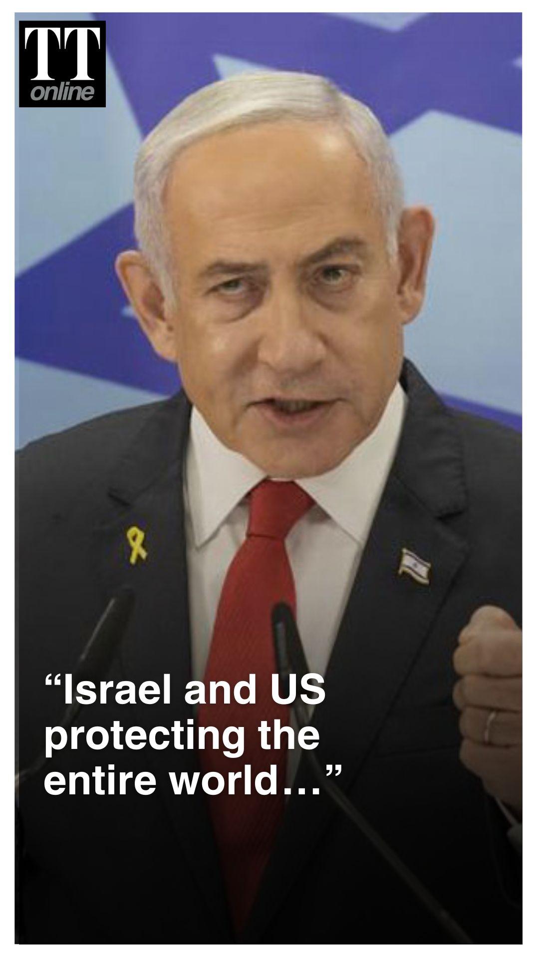 “Israel, US Protecting Middle East, Entire World” : Israel PM Benjamin Netanyahu