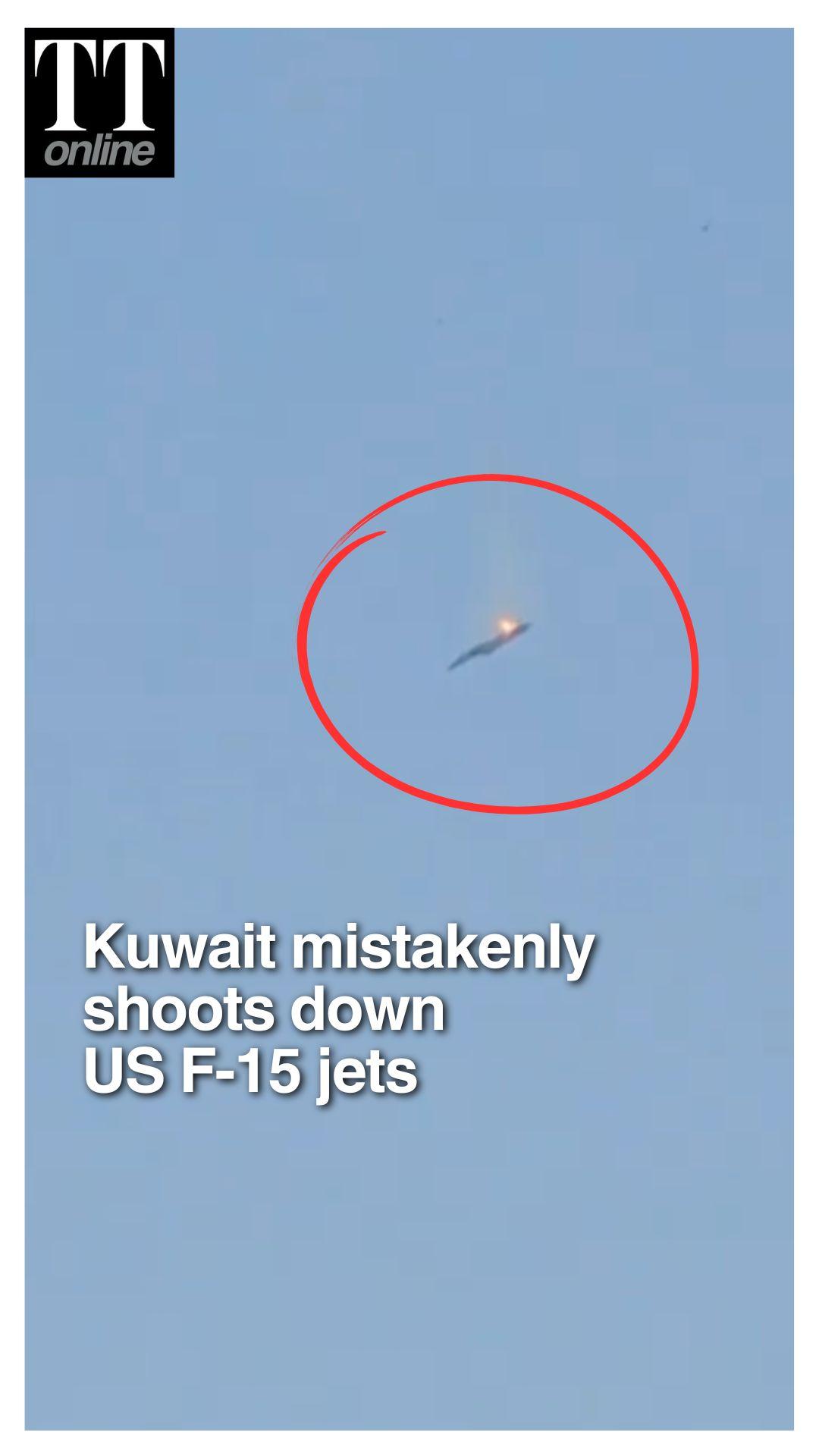 Kuwait Mistakenly Shoots Down 3 US F-15 Jets During Iran Combat Mission